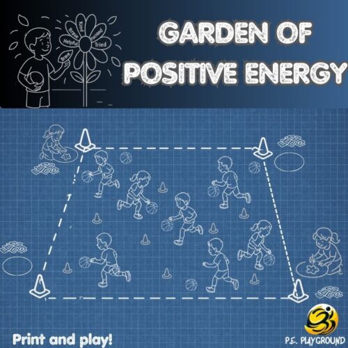 Garden of Positive Energy | Dribbling & SEL Game for Young Learners
