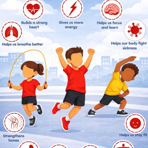 Why Exercise Is Good for Us | PE Classroom Poster